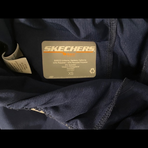 Navy XS scrub pant Sketchers by Barco - Picture 3 of 3